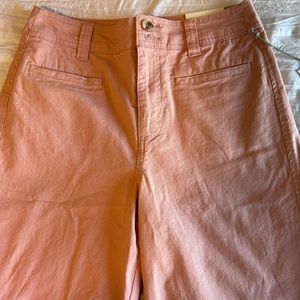 Pink wide-leg crop pants/capris. A New Day brand from Target, never worn.